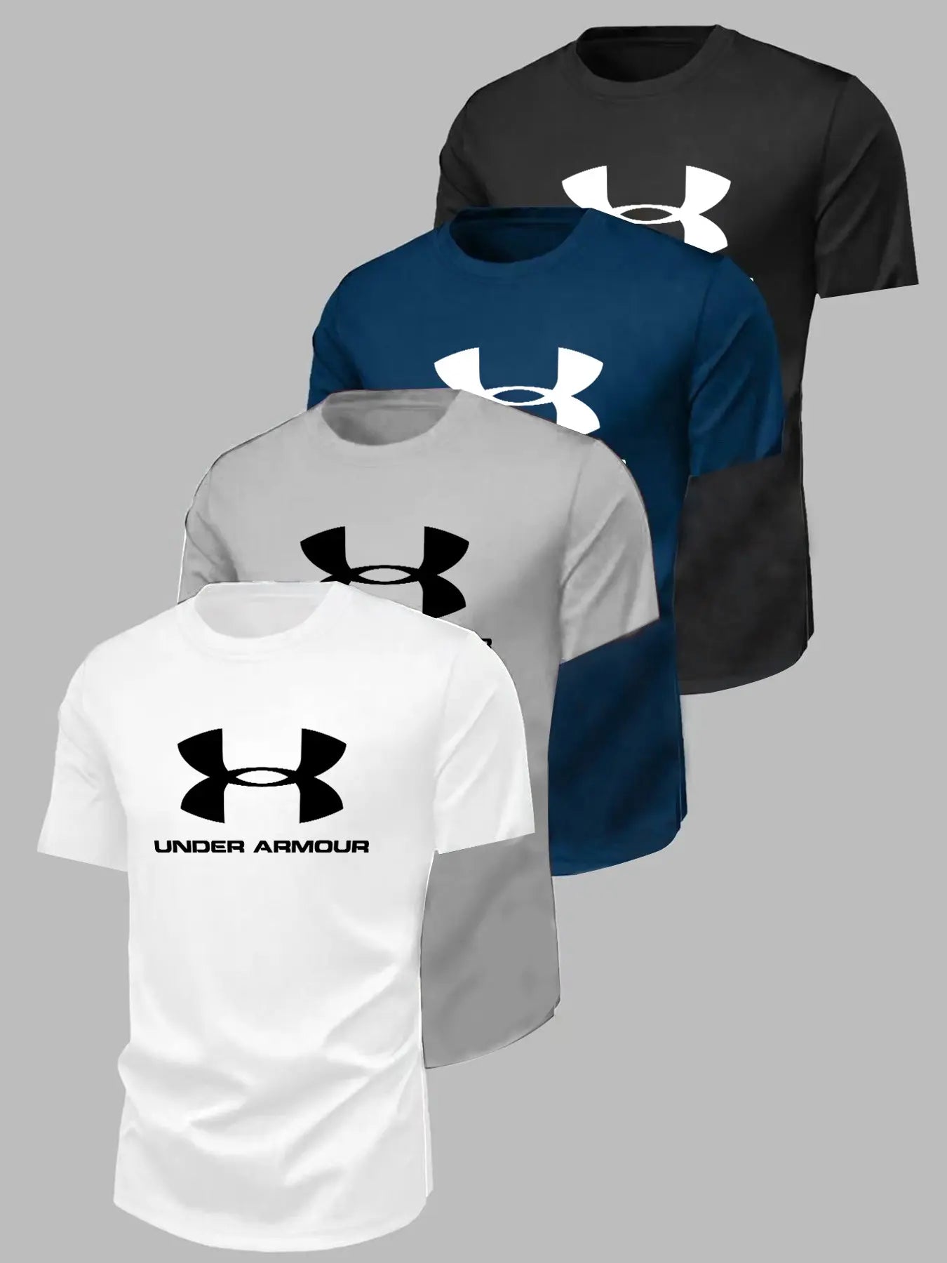 Men'S Retro Fitted Short Sleeve round Neck T-Shirt, Comfortable Casual Summer Top, Versatile Daily Wear Essential